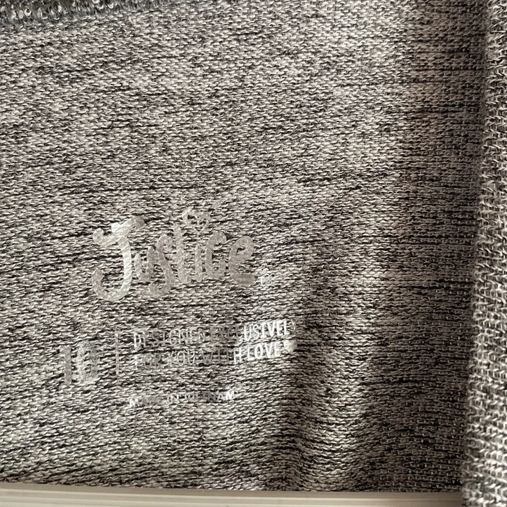 Justice girls jersey top